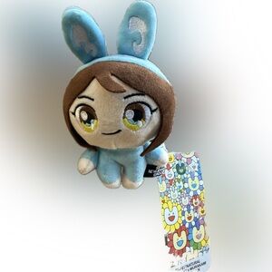 NEWJEANS X MURAKAMI PLUSH KEYRING (MINJI) 6” SUPERNATURAL POP-UP